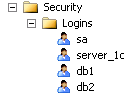 Создание нового логина SQL Server